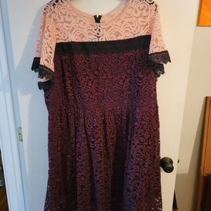 Lane Bryant size 24 Lace Dress